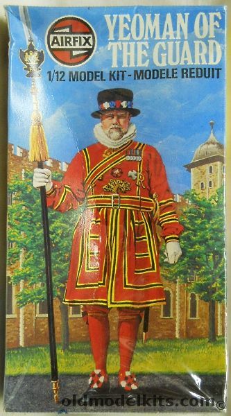 Airfix 1/12 Yeoman Of The Guard, 02507-2 plastic model kit